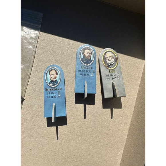 A House Divided American Civil War 1861-1865 Board Game Phalanx Rare Complete? - Picture 15 of 16